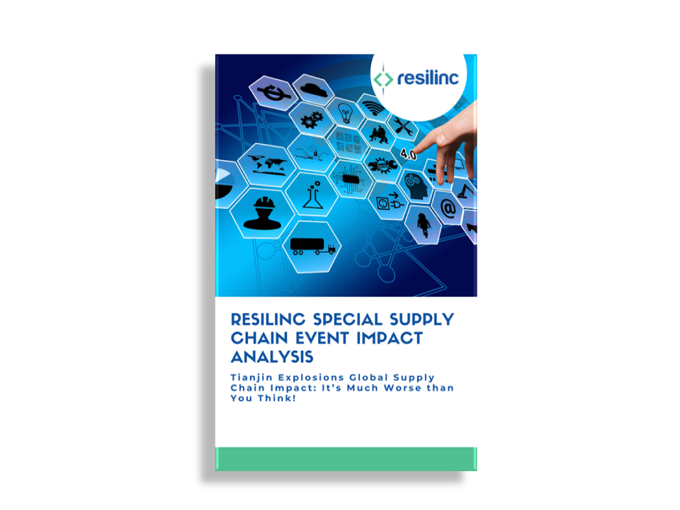 Tianjin Explosions Global Supply Chain Impact