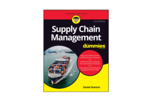 The cover of supply chain management for dummies.