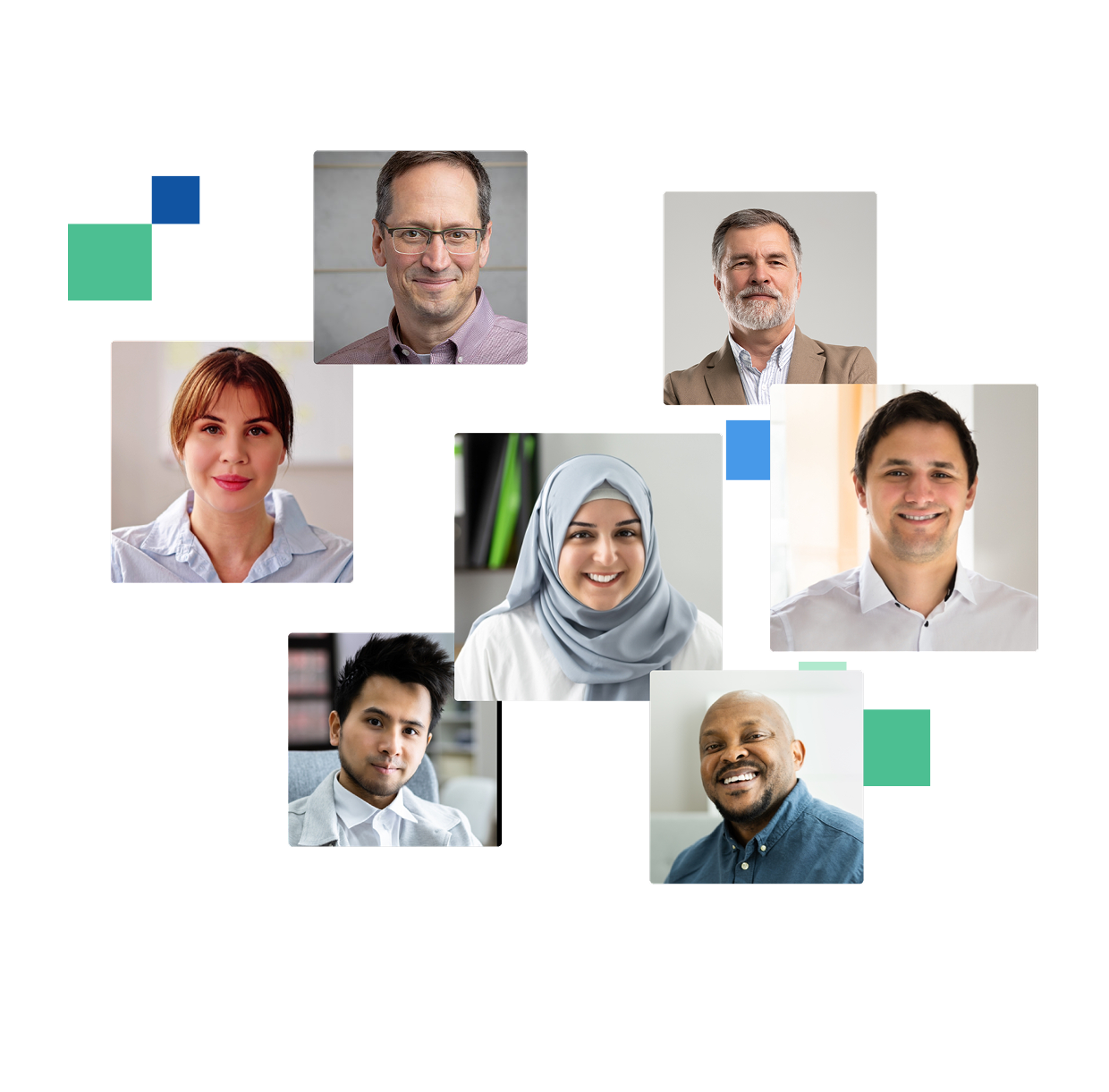 about us collage graphic